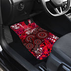 Melbourne Renegades Car Mats Graffiti Urban Aboriginal Dot Abstract Design