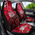 Melbourne Renegades Car Seat Cover Graffiti Urban Aboriginal Dot Abstract Design
