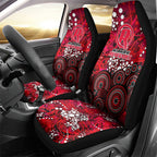 Melbourne Renegades Car Seat Cover Graffiti Urban Aboriginal Dot Abstract Design