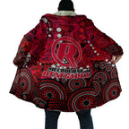 Melbourne Renegades Cloak Graffiti Urban Aboriginal Dot Abstract Design