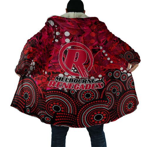 Melbourne Renegades Cloak Graffiti Urban Aboriginal Dot Abstract Design