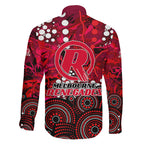 Melbourne Renegades Family Matching Summer Maxi Dress and Hawaiian Shirt Graffiti Urban Aboriginal Dot Abstract Design