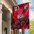 Melbourne Renegades Garden Flag Graffiti Urban Aboriginal Dot Abstract Design