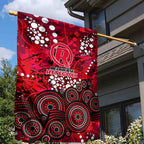 Melbourne Renegades Garden Flag Graffiti Urban Aboriginal Dot Abstract Design