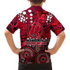 Melbourne Renegades Hawaiian Shirt Graffiti Urban Aboriginal Dot Abstract Design