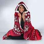 Melbourne Renegades Hooded Blanket Graffiti Urban Aboriginal Dot Abstract Design