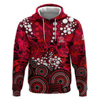 Melbourne Renegades Hoodie Graffiti Urban Aboriginal Dot Abstract Design