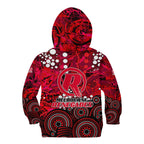 Melbourne Renegades Kid Hoodie Graffiti Urban Aboriginal Dot Abstract Design