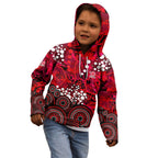 Melbourne Renegades Kid Hoodie Graffiti Urban Aboriginal Dot Abstract Design