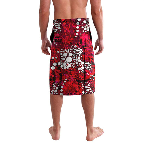 Melbourne Renegades Lavalava Graffiti Urban Aboriginal Dot Abstract Design