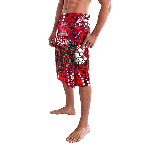 Melbourne Renegades Lavalava Graffiti Urban Aboriginal Dot Abstract Design
