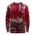 Melbourne Renegades Long Sleeve Shirt Graffiti Urban Aboriginal Dot Abstract Design
