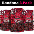 Melbourne Renegades Neck Gaiter Graffiti Urban Aboriginal Dot Abstract Design
