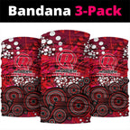 Melbourne Renegades Neck Gaiter Graffiti Urban Aboriginal Dot Abstract Design