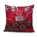 Melbourne Renegades Pillow Cover Graffiti Urban Aboriginal Dot Abstract Design