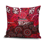 Melbourne Renegades Pillow Cover Graffiti Urban Aboriginal Dot Abstract Design