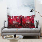 Melbourne Renegades Pillow Cover Graffiti Urban Aboriginal Dot Abstract Design