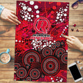 Melbourne Renegades Puzzle Graffiti Urban Aboriginal Dot Abstract Design
