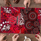 Melbourne Renegades Puzzle Graffiti Urban Aboriginal Dot Abstract Design