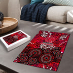 Melbourne Renegades Puzzle Graffiti Urban Aboriginal Dot Abstract Design