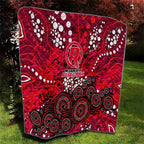 Melbourne Renegades Quilt Graffiti Urban Aboriginal Dot Abstract Design