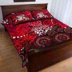 Melbourne Renegades Quilt Bed Set Graffiti Urban Aboriginal Dot Abstract Design