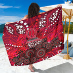 Melbourne Renegades Sarong Graffiti Urban Aboriginal Dot Abstract Design