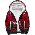 Melbourne Renegades Sherpa Hoodie Graffiti Urban Aboriginal Dot Abstract Design