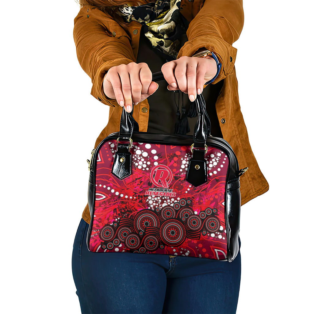Melbourne Renegades Shoulder Handbag Graffiti Urban Aboriginal Dot Abstract Design
