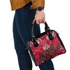 Melbourne Renegades Shoulder Handbag Graffiti Urban Aboriginal Dot Abstract Design
