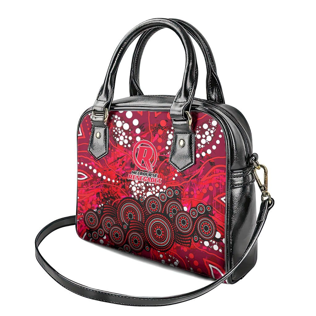 Melbourne Renegades Shoulder Handbag Graffiti Urban Aboriginal Dot Abstract Design