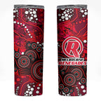 Melbourne Renegades Skinny Tumbler Graffiti Urban Aboriginal Dot Abstract Design