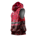 Melbourne Renegades Sleeveless Hoodie Graffiti Urban Aboriginal Dot Abstract Design