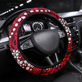 Melbourne Renegades Steering Wheel Cover Graffiti Urban Aboriginal Dot Abstract Design