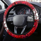 Melbourne Renegades Steering Wheel Cover Graffiti Urban Aboriginal Dot Abstract Design