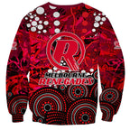 Melbourne Renegades Sweatshirt Graffiti Urban Aboriginal Dot Abstract Design