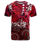 Melbourne Renegades T Shirt Graffiti Urban Aboriginal Dot Abstract Design