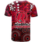 Melbourne Renegades T Shirt Graffiti Urban Aboriginal Dot Abstract Design