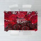 Melbourne Renegades Tablecloth Graffiti Urban Aboriginal Dot Abstract Design