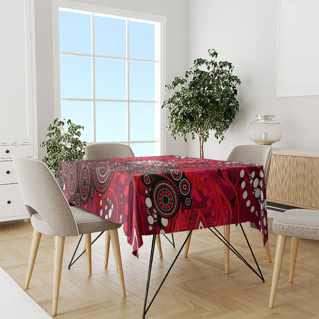 Melbourne Renegades Tablecloth Graffiti Urban Aboriginal Dot Abstract Design