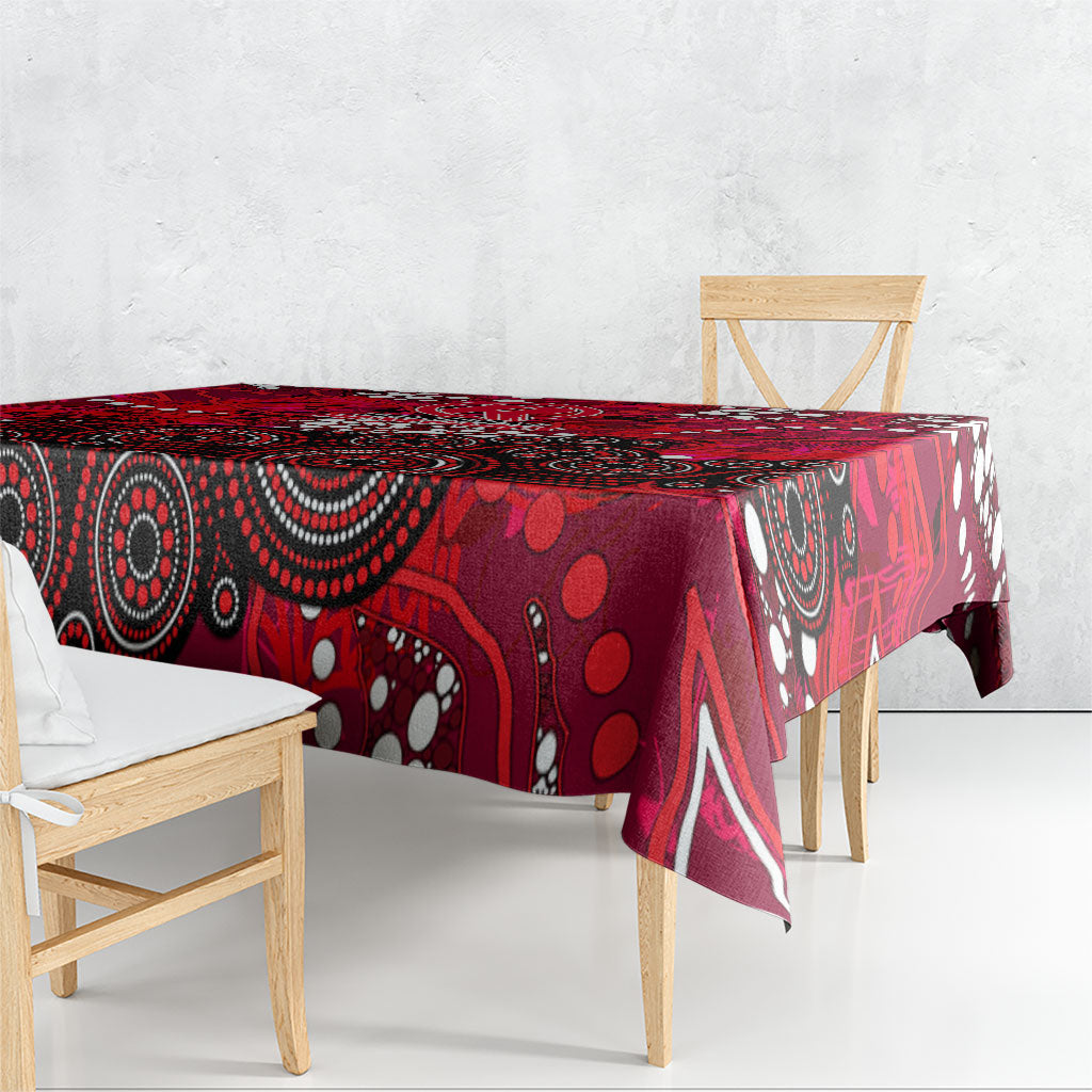 Melbourne Renegades Tablecloth Graffiti Urban Aboriginal Dot Abstract Design