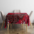 Melbourne Renegades Tablecloth Graffiti Urban Aboriginal Dot Abstract Design
