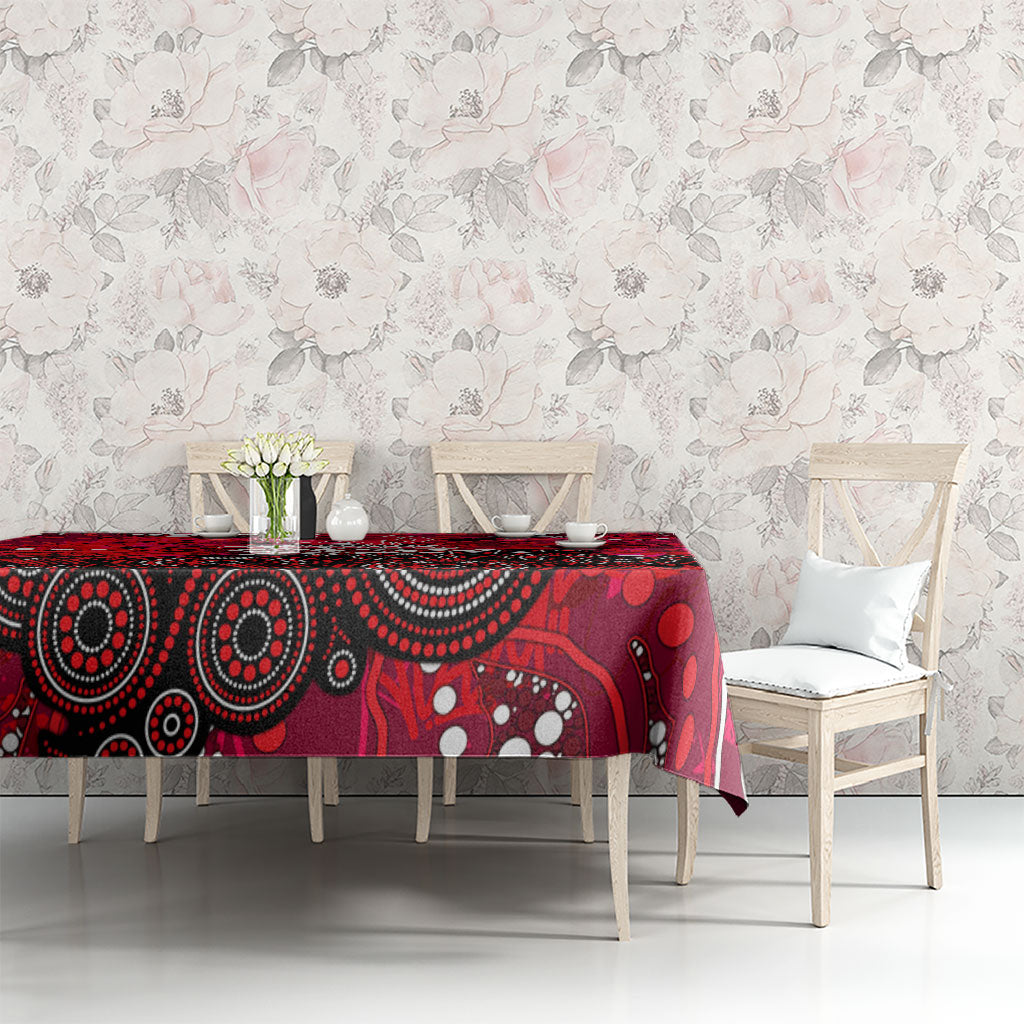 Melbourne Renegades Tablecloth Graffiti Urban Aboriginal Dot Abstract Design