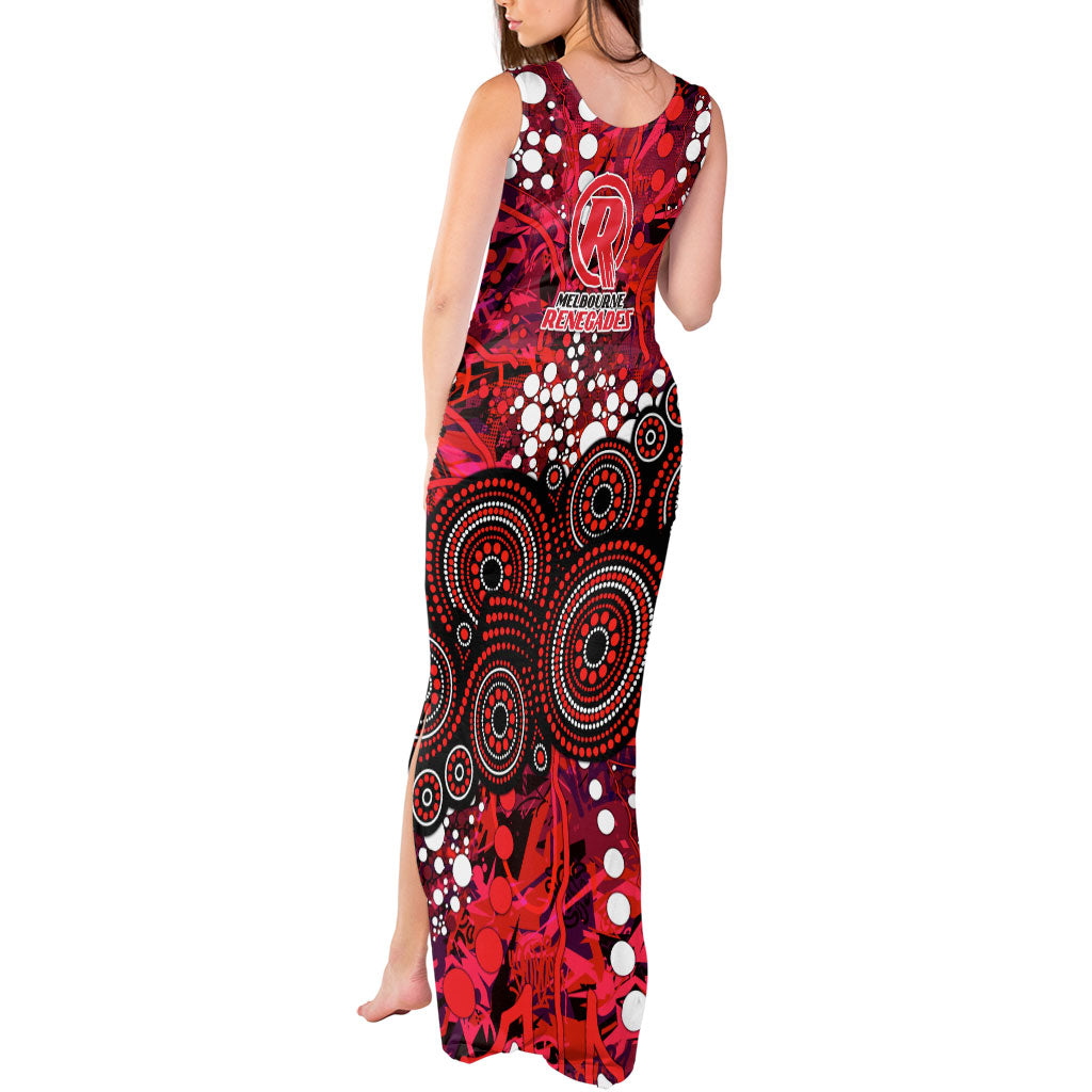 Melbourne Renegades Tank Maxi Dress Graffiti Urban Aboriginal Dot Abstract Design