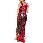 Melbourne Renegades Tank Maxi Dress Graffiti Urban Aboriginal Dot Abstract Design