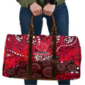 Melbourne Renegades Travel Bag Graffiti Urban Aboriginal Dot Abstract Design