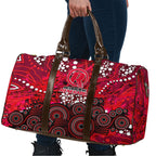 Melbourne Renegades Travel Bag Graffiti Urban Aboriginal Dot Abstract Design