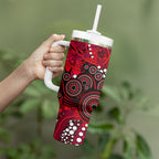 Melbourne Renegades Tumbler With Handle Graffiti Urban Aboriginal Dot Abstract Design