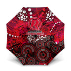 Melbourne Renegades Umbrella Graffiti Urban Aboriginal Dot Abstract Design