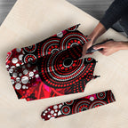 Melbourne Renegades Umbrella Graffiti Urban Aboriginal Dot Abstract Design